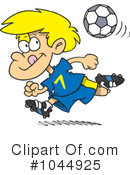 Soccer Clipart #1044925 by toonaday