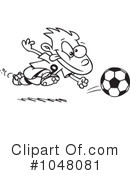 Soccer Clipart #1048081 by toonaday