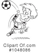 Soccer Clipart #1048086 by toonaday