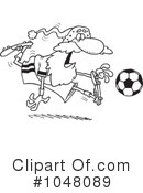 Soccer Clipart #1048089 by toonaday