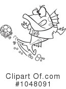 Soccer Clipart #1048091 by toonaday