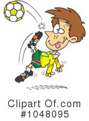 Soccer Clipart #1048095 by toonaday