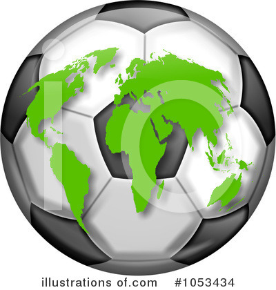 Royalty-Free (RF) Soccer Clipart Illustration by Prawny - Stock Sample #1053434