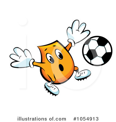Soccer Clipart #1054913 by MilsiArt