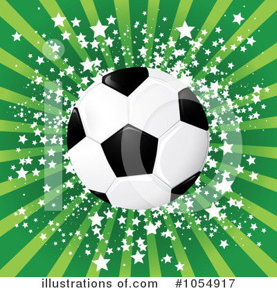 Royalty-Free (RF) Soccer Clipart Illustration by MilsiArt - Stock Sample #1054917