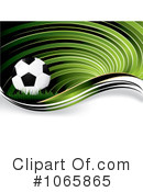 Soccer Clipart #1065865 by MilsiArt