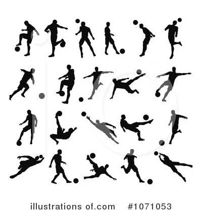 Royalty-Free (RF) Soccer Clipart Illustration by AtStockIllustration - Stock Sample #1071053