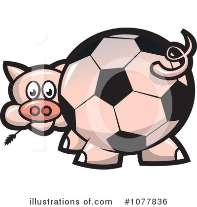 Royalty-Free (RF) Soccer Clipart Illustration by jtoons - Stock Sample #1077836