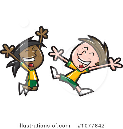Royalty-Free (RF) Soccer Clipart Illustration by jtoons - Stock Sample #1077842