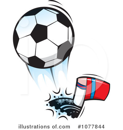 Royalty-Free (RF) Soccer Clipart Illustration by jtoons - Stock Sample #1077844
