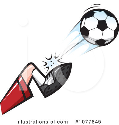 Royalty-Free (RF) Soccer Clipart Illustration by jtoons - Stock Sample #1077845