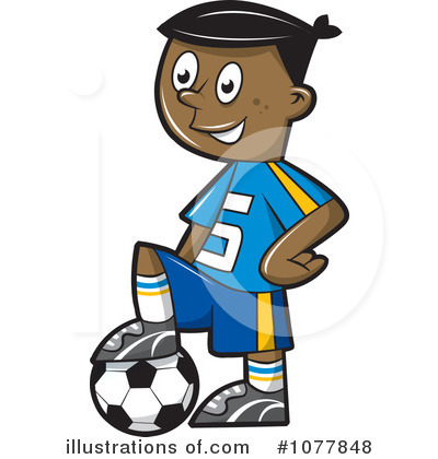 Royalty-Free (RF) Soccer Clipart Illustration by jtoons - Stock Sample #1077848