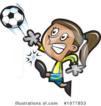 Royalty-Free (RF) Soccer Clipart Illustration by jtoons - Stock Sample #1077853