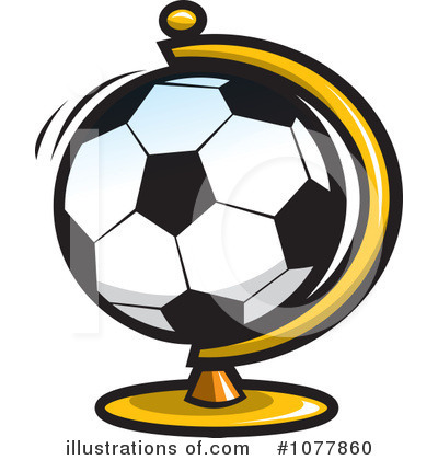 Royalty-Free (RF) Soccer Clipart Illustration by jtoons - Stock Sample #1077860