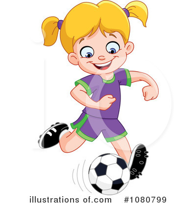 Royalty-Free (RF) Soccer Clipart Illustration by yayayoyo - Stock Sample #1080799