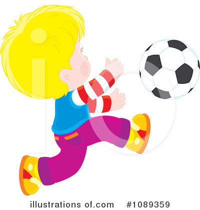 Royalty-Free (RF) Soccer Clipart Illustration by Alex Bannykh - Stock Sample #1089359