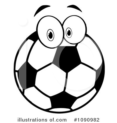 Royalty-Free (RF) Soccer Clipart Illustration by Hit Toon - Stock Sample #1090982