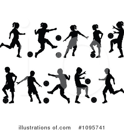 Royalty-Free (RF) Soccer Clipart Illustration by Chromaco - Stock Sample #1095741