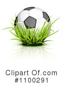 Soccer Clipart #1100291 by Oligo