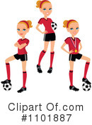 Soccer Clipart #1101887 by Monica