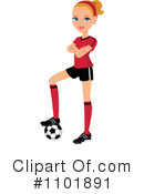 Soccer Clipart #1101891 by Monica