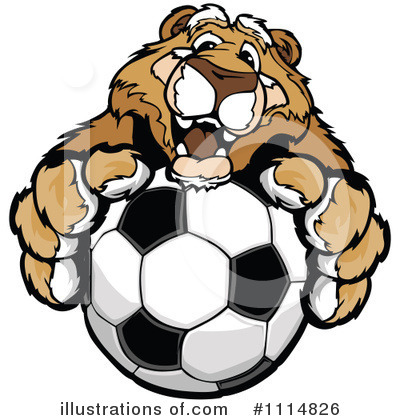 Royalty-Free (RF) Soccer Clipart Illustration by Chromaco - Stock Sample #1114826