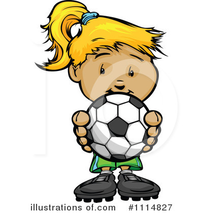 Royalty-Free (RF) Soccer Clipart Illustration by Chromaco - Stock Sample #1114827