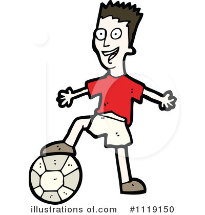 Royalty-Free (RF) Soccer Clipart Illustration by lineartestpilot - Stock Sample #1119150