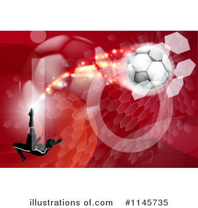Royalty-Free (RF) Soccer Clipart Illustration by AtStockIllustration - Stock Sample #1145735
