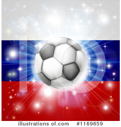 Russian Flag Clipart #1169659 by AtStockIllustration