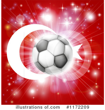 Turkey Flag Clipart #1172209 by AtStockIllustration