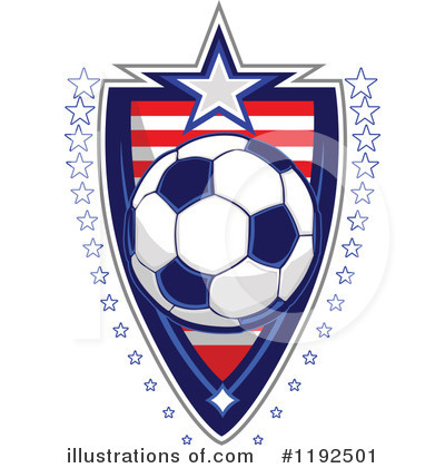 Royalty-Free (RF) Soccer Clipart Illustration by Chromaco - Stock Sample #1192501