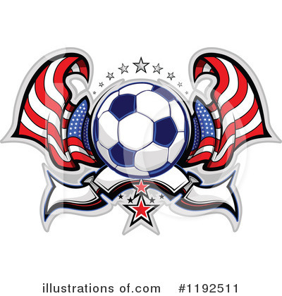 Royalty-Free (RF) Soccer Clipart Illustration by Chromaco - Stock Sample #1192511