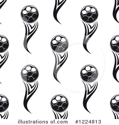 Royalty-Free (RF) Soccer Clipart Illustration by Vector Tradition SM - Stock Sample #1224813