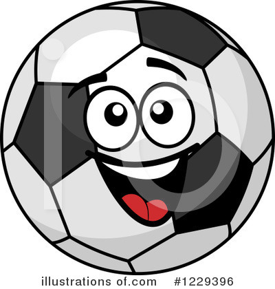 Royalty-Free (RF) Soccer Clipart Illustration by Vector Tradition SM - Stock Sample #1229396