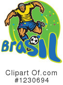 Soccer Clipart #1230694 by patrimonio