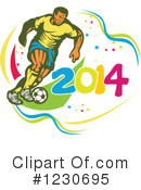 Soccer Clipart #1230695 by patrimonio