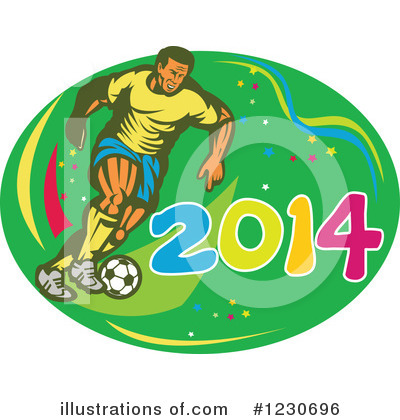 Soccer Clipart #1230696 by patrimonio
