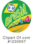 Soccer Clipart #1230697 by patrimonio