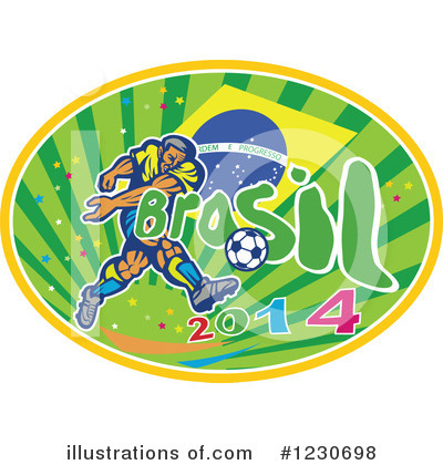 Soccer Clipart #1230698 by patrimonio