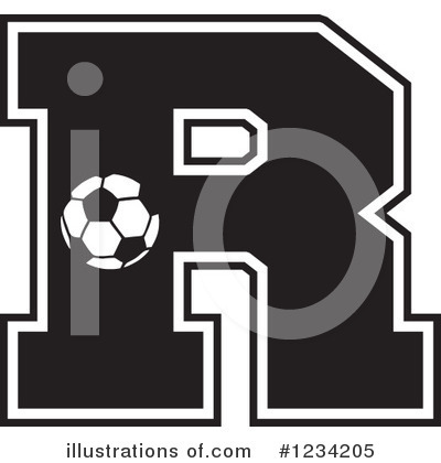 Royalty-Free (RF) Soccer Clipart Illustration by Johnny Sajem - Stock Sample #1234205