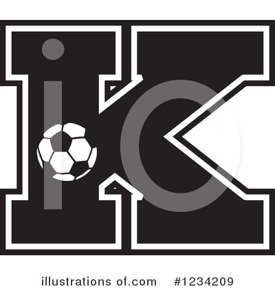 Royalty-Free (RF) Soccer Clipart Illustration by Johnny Sajem - Stock Sample #1234209