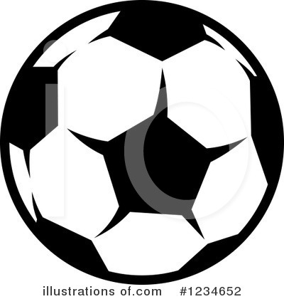 Royalty-Free (RF) Soccer Clipart Illustration by Vector Tradition SM - Stock Sample #1234652