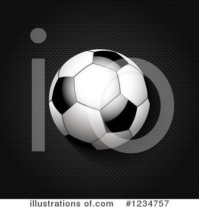 Royalty-Free (RF) Soccer Clipart Illustration by elaineitalia - Stock Sample #1234757