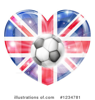 Soccer Flag Clipart #1234781 by AtStockIllustration