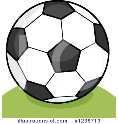 Royalty-Free (RF) Soccer Clipart Illustration by Hit Toon - Stock Sample #1236719