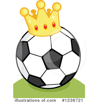 Royalty-Free (RF) Soccer Clipart Illustration by Hit Toon - Stock Sample #1236721