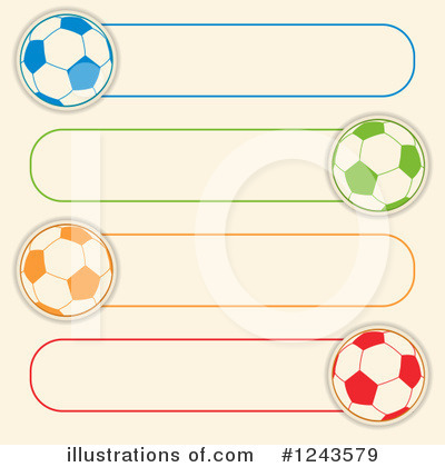Royalty-Free (RF) Soccer Clipart Illustration by elaineitalia - Stock Sample #1243579