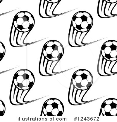 Royalty-Free (RF) Soccer Clipart Illustration by Vector Tradition SM - Stock Sample #1243672