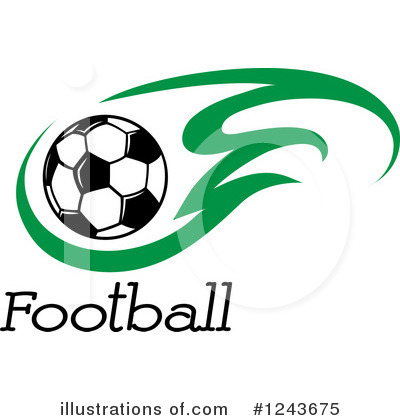Royalty-Free (RF) Soccer Clipart Illustration by Vector Tradition SM - Stock Sample #1243675